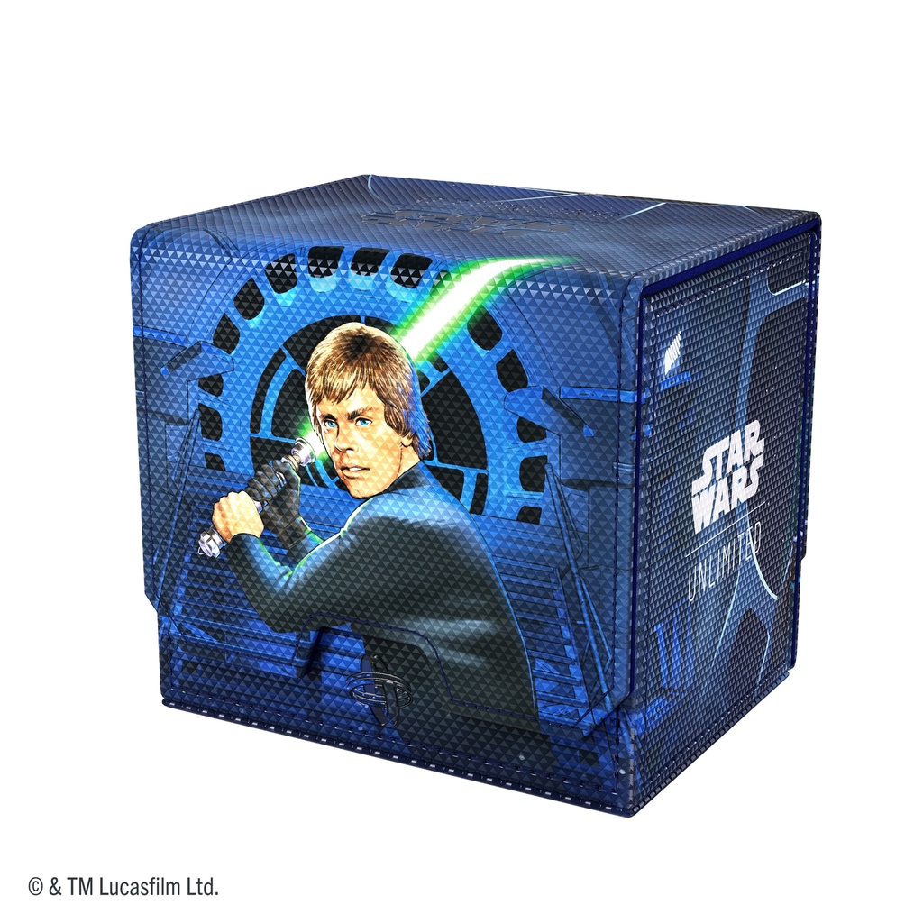 Deck Box: Star Wars: Unlimited Deck Pod - Jedi Luke Skywalker & Emperor Palpatine