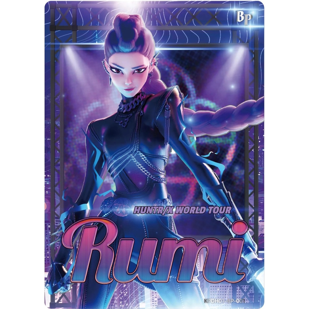 KPop Demon Hunters World Tour Collectible Cards - Energy Edition Series 1-A