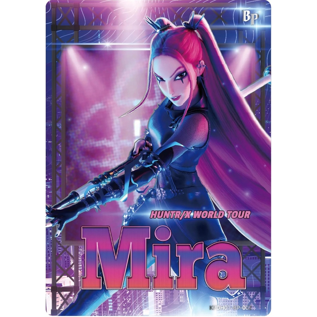KPop Demon Hunters World Tour Collectible Cards - Energy Edition Series 1-A