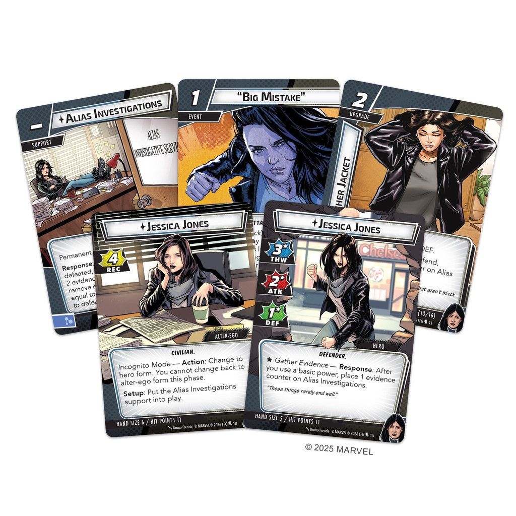 MARVEL LCG: Hero Pack 43 - Jessica Jones