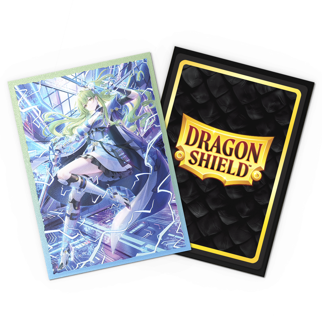 Sleeves: Dragon Shield - Standard Size - Dual Art (x100) - Lorraine, Arclight Saber