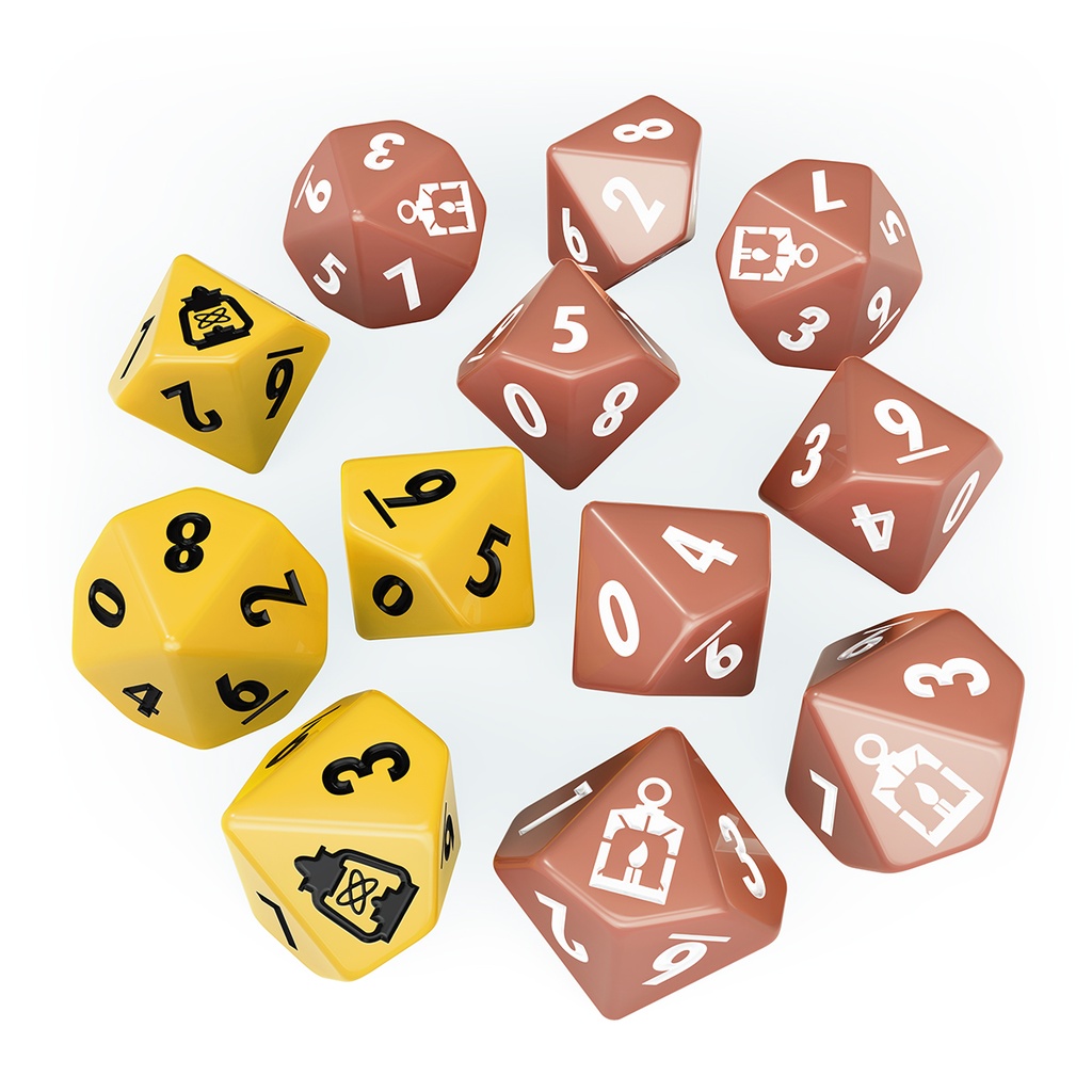 Fallout Factions: Dice Set - The Railroad