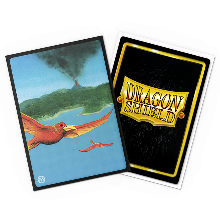 Sleeves: Dragon Shield - Standard Size - Brushed Art (x100) - MTG Retro Series - Birds of Paradise