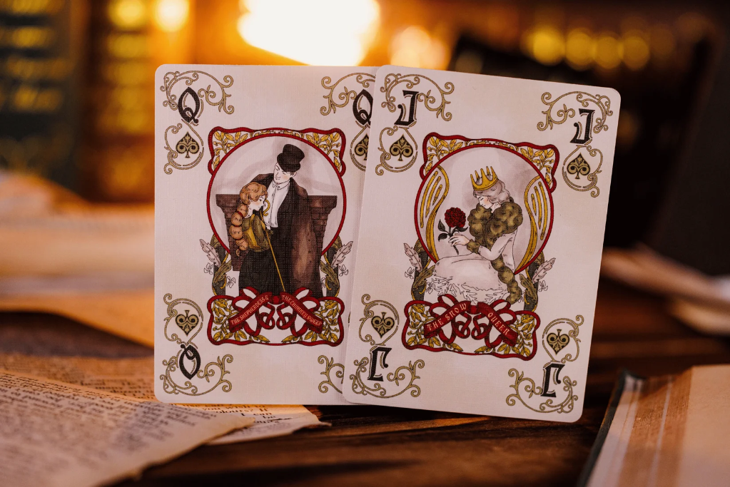 Playing Cards:  Room One - Andersen's Fairy Tales - Garnet Standard