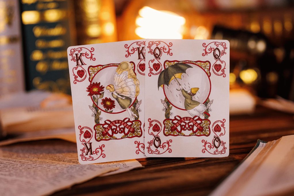 Playing Cards:  Room One - Andersen's Fairy Tales - Garnet Standard