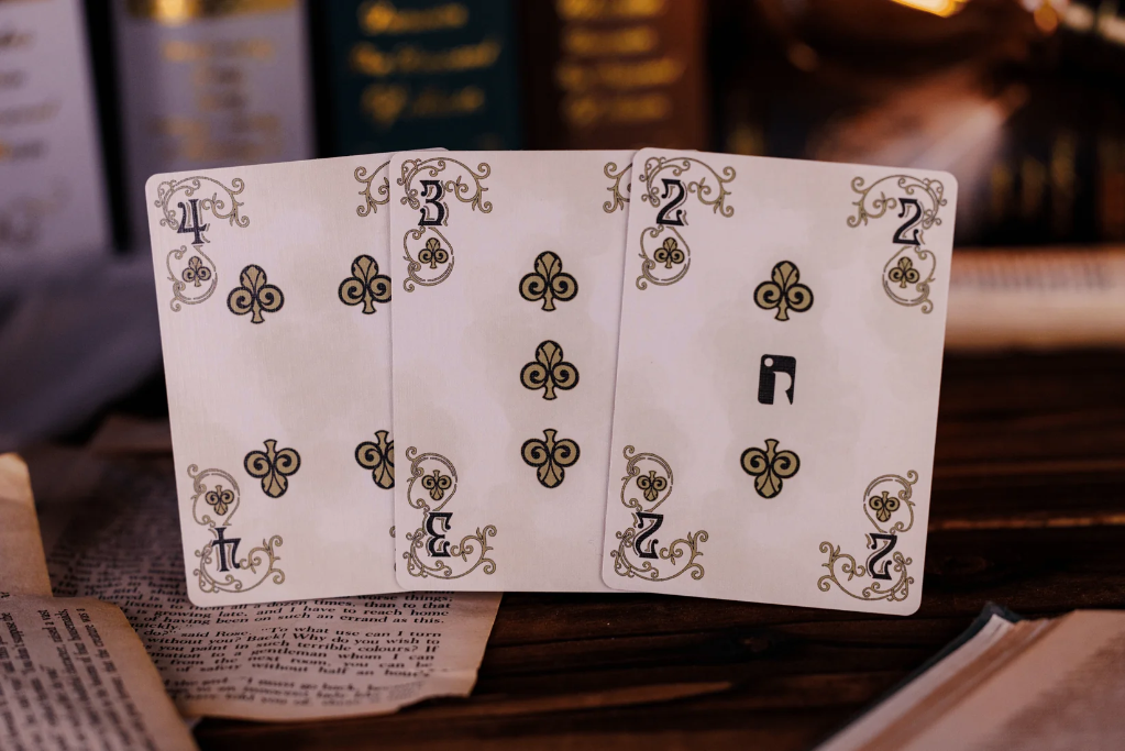 Playing Cards:  Room One - Andersen's Fairy Tales - Garnet Standard