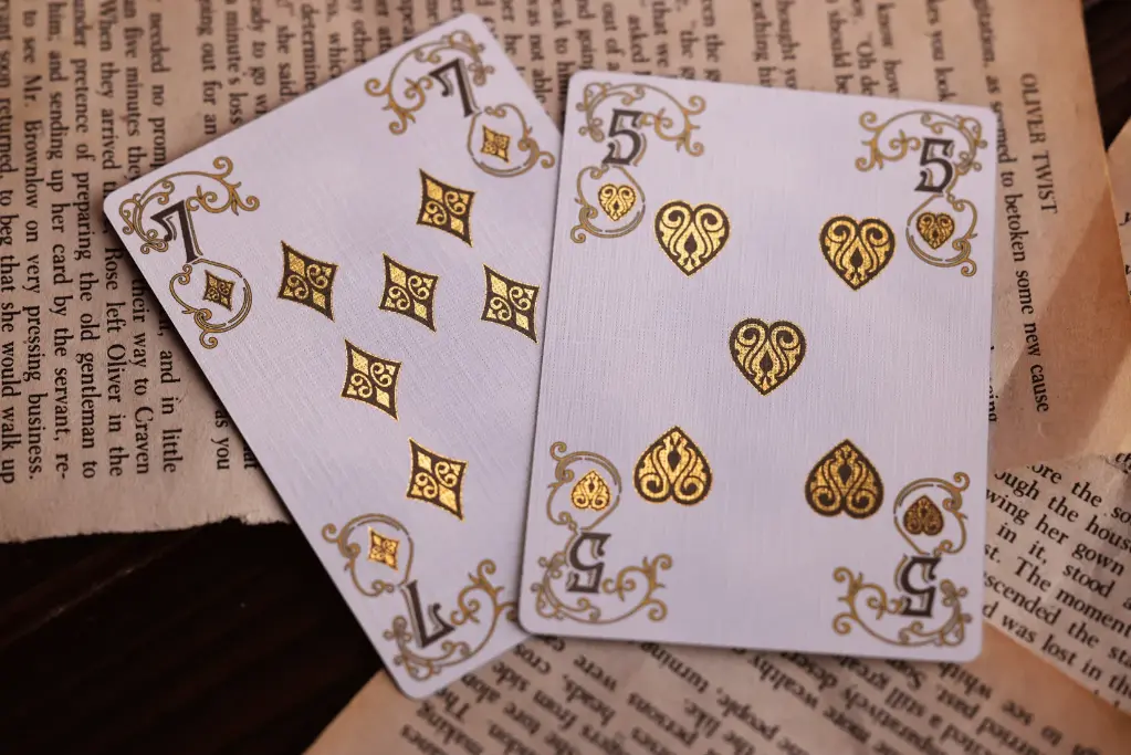 Playing Cards:  Room One - Andersen's Fairy Tales - Sapphire Signature