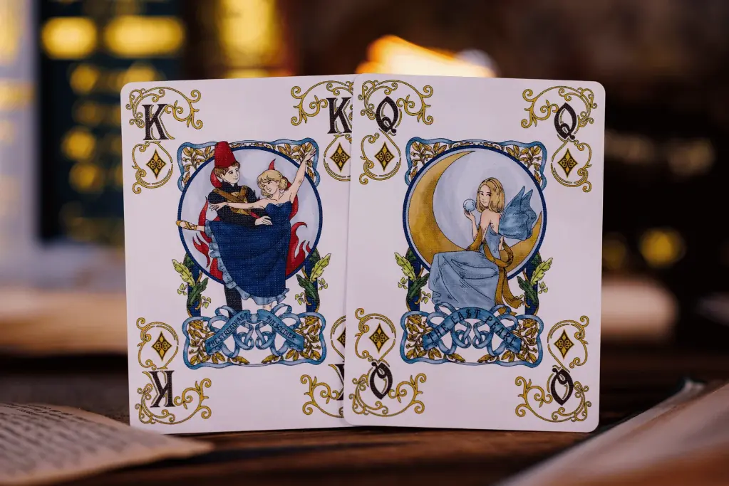 Playing Cards:  Room One - Andersen's Fairy Tales - Sapphire Standard