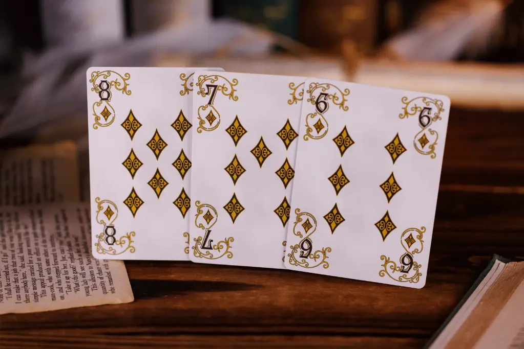 Playing Cards:  Room One - Andersen's Fairy Tales - Sapphire Standard