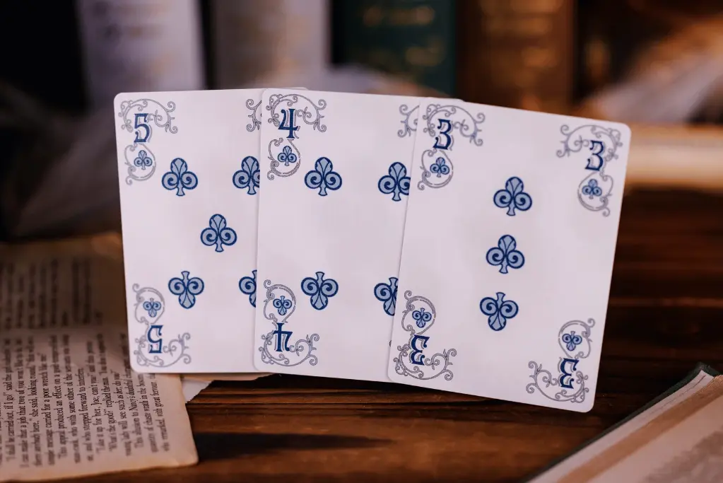 Playing Cards:  Room One - Andersen's Fairy Tales - Sapphire Standard