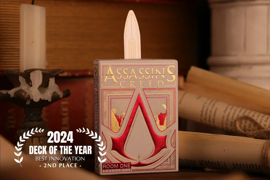 Playing Cards:  Room One - Assassin's Creed Legacy - WHITE HIDDEN BLADE