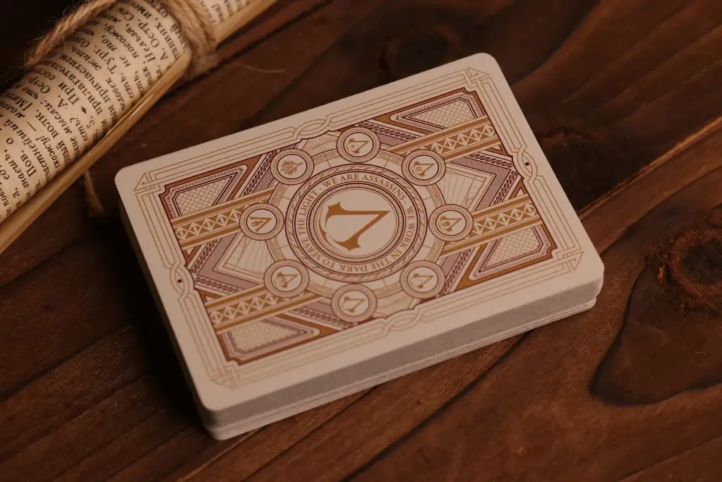 Playing Cards:  Room One - Assassin's Creed Legacy - WHITE HIDDEN BLADE