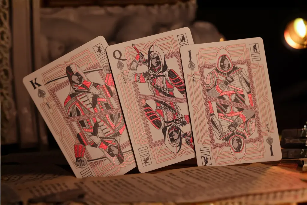 Playing Cards:  Room One - Assassin's Creed Legacy Ver. II - Garnet Hidden Blade
