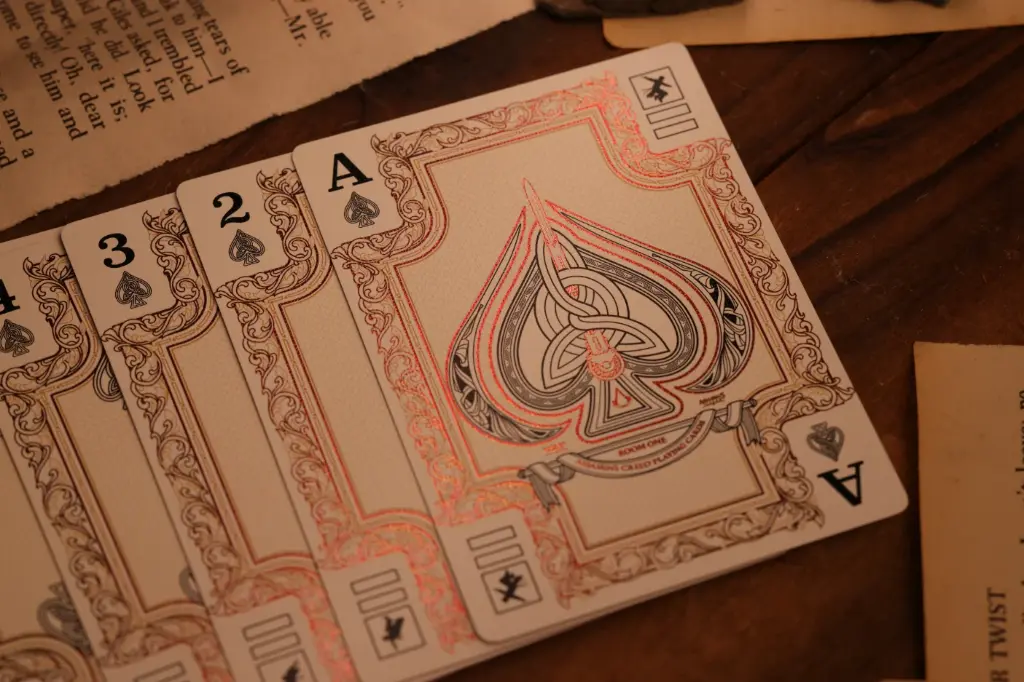 Playing Cards:  Room One - Assassin's Creed Legacy Ver. II - Garnet Signature