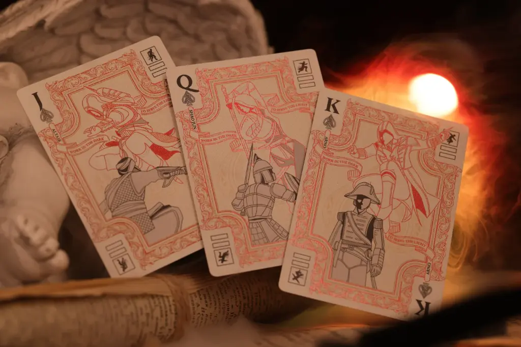 Playing Cards:  Room One - Assassin's Creed Legacy Ver. II - Garnet Signature