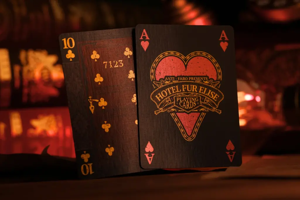 Playing Cards:  Room One - Hotel Fur Elise - Mano Destra Special