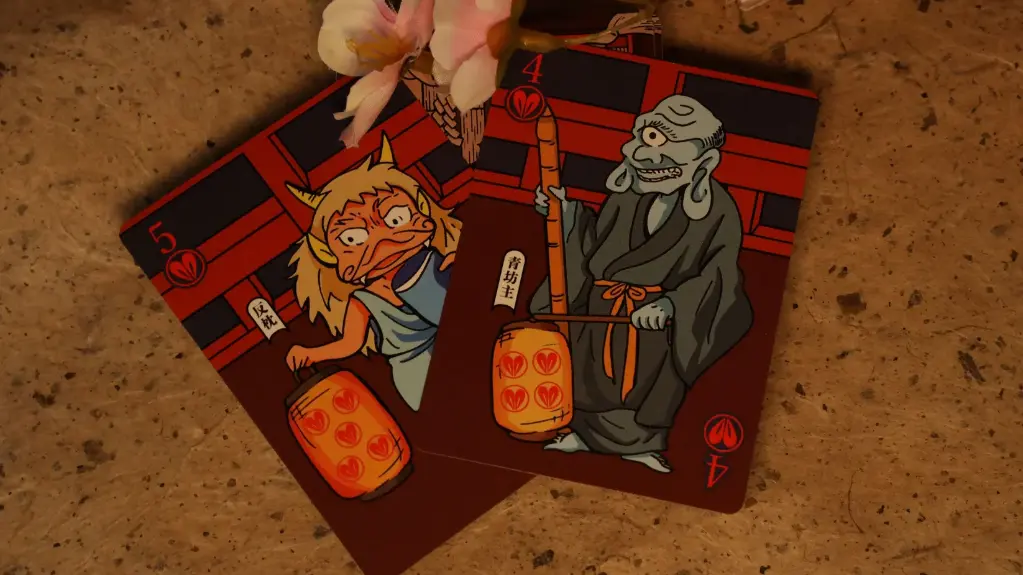 Playing Cards:  Room One - Hyakki Yagyō - YOKAI REALM