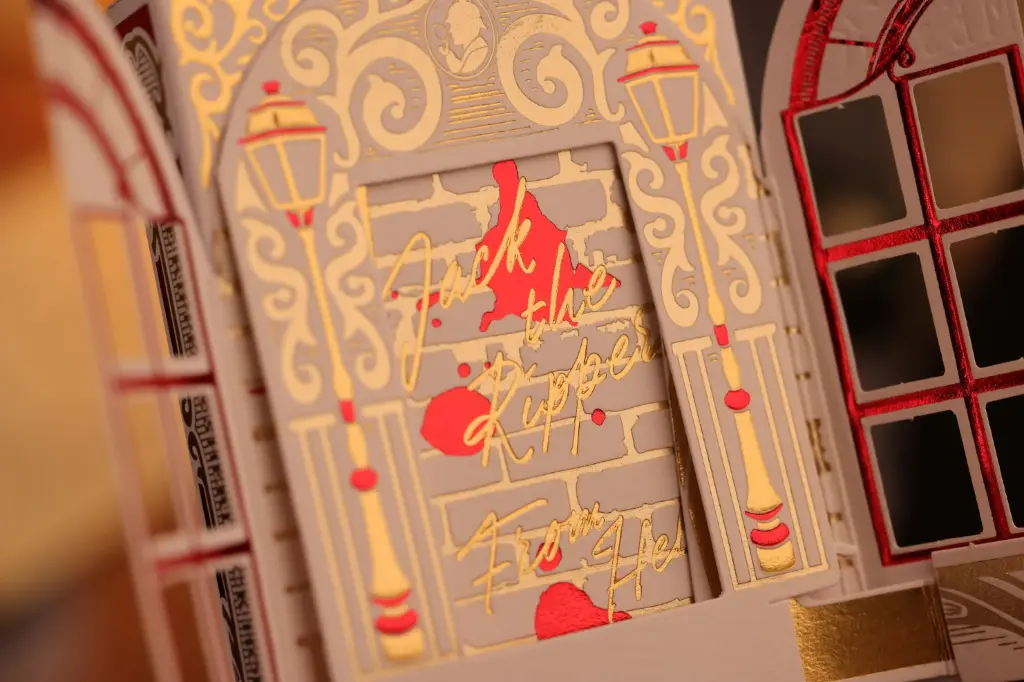 Playing Cards:  Room One - Jack the Ripper & Sherlock Holmes - CASTLING