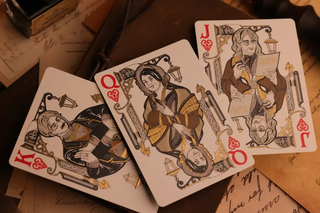 Playing Cards:  Room One - Jack the Ripper & Sherlock Holmes - CASTLING