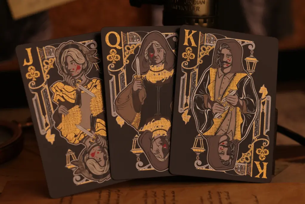 Playing Cards:  Room One - Jack the Ripper & Sherlock Holmes - CHECKMATE