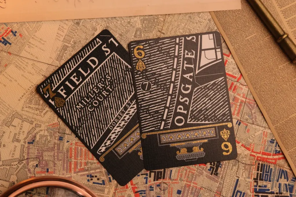 Playing Cards:  Room One - Jack the Ripper & Sherlock Holmes - CHECKMATE