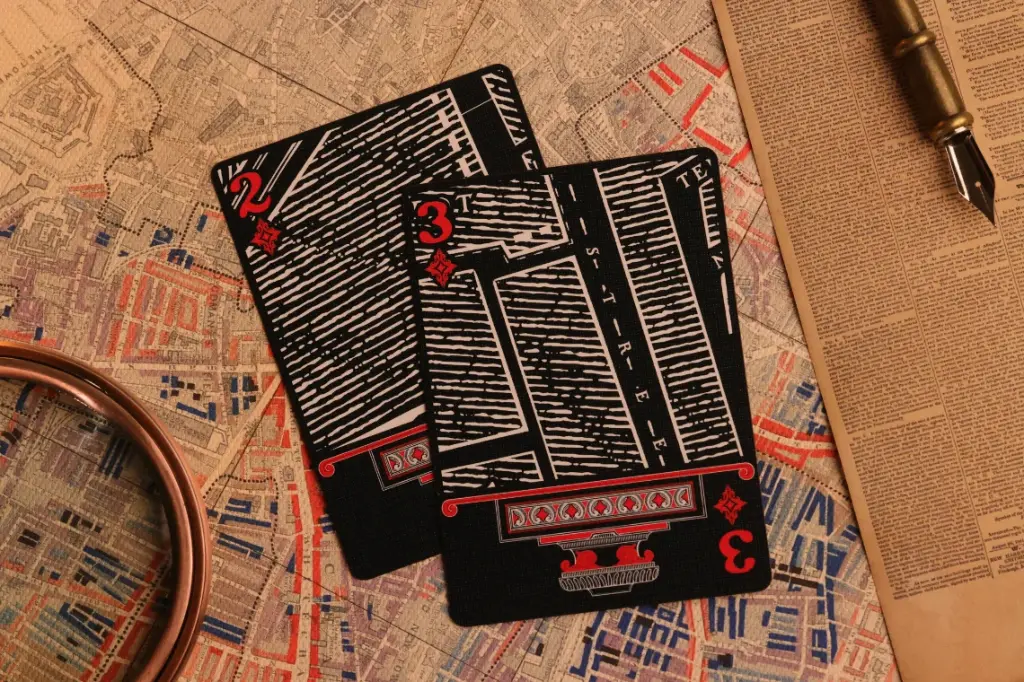 Playing Cards:  Room One - Jack the Ripper & Sherlock Holmes - CHECKMATE