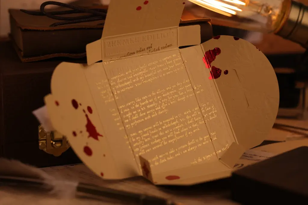 Playing Cards:  Room One - Jack the Ripper & Sherlock Holmes - SKEWER