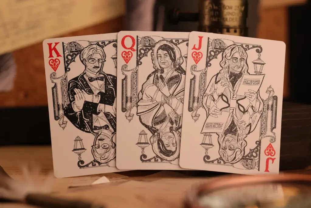 Playing Cards:  Room One - Jack the Ripper & Sherlock Holmes - SKEWER