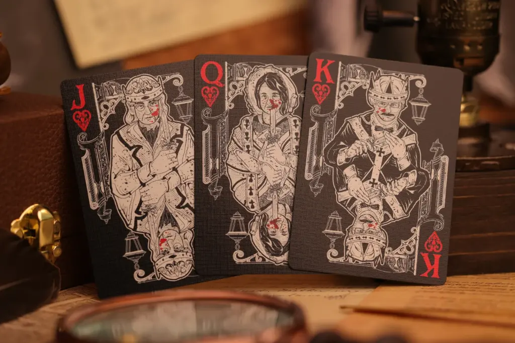 Playing Cards:  Room One - Jack the Ripper & Sherlock Holmes - STALEMATE