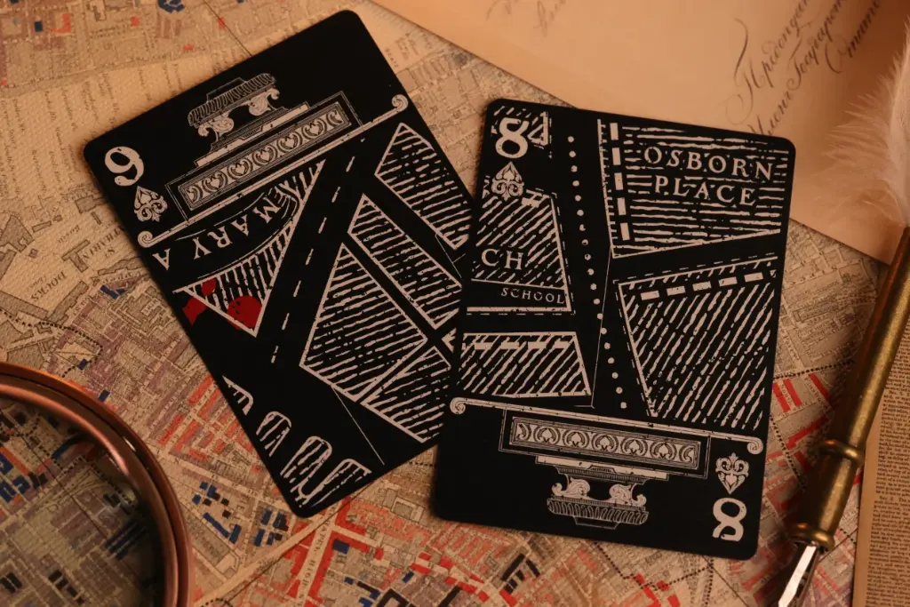 Playing Cards:  Room One - Jack the Ripper & Sherlock Holmes - STALEMATE