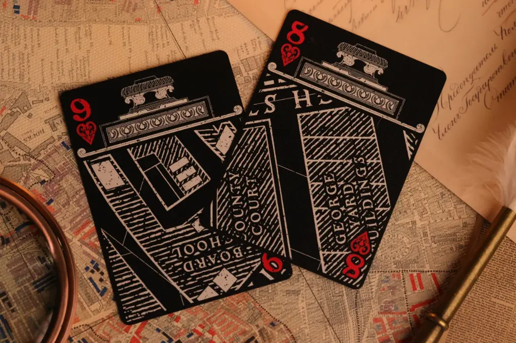 Playing Cards:  Room One - Jack the Ripper & Sherlock Holmes - STALEMATE