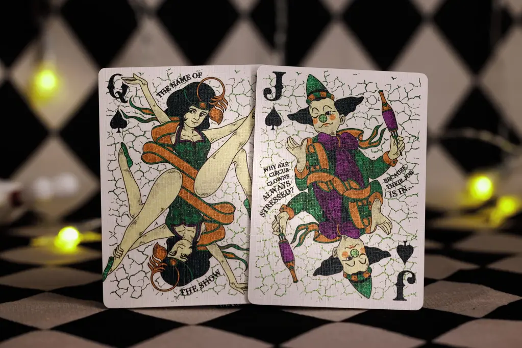 Playing Cards:  Room One - Night at Circus - The Clown Show (Special Ed.)