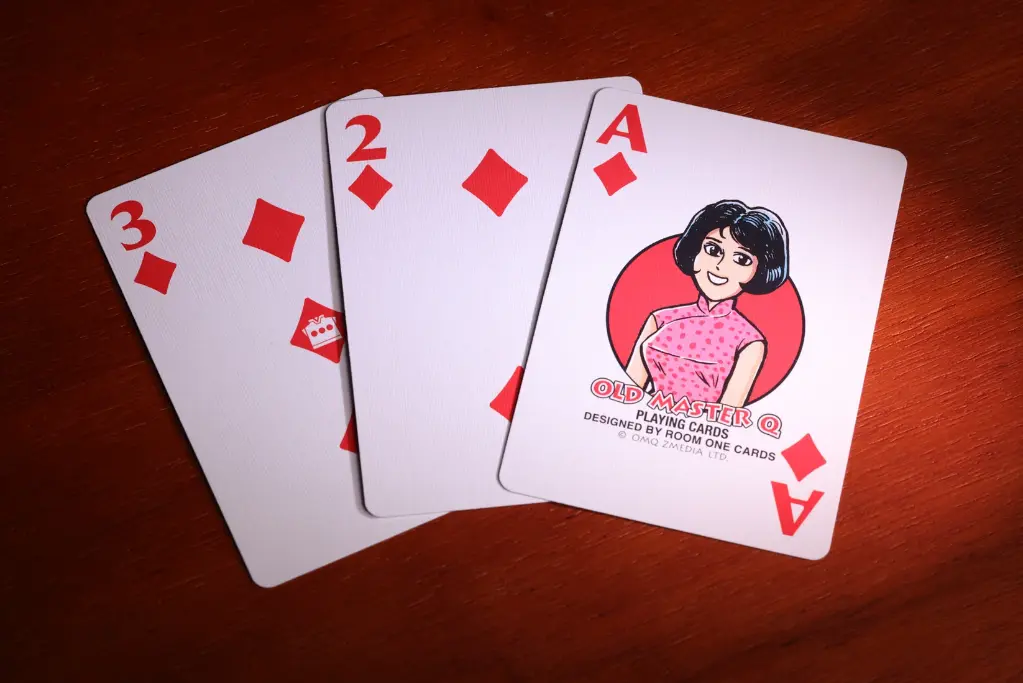 Playing Cards:  Room One - Old Master Q - Room One