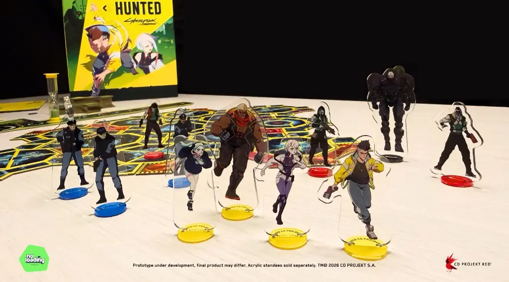 Cyberpunk: Edgerunners - Hunted - Acrylic Character Pack