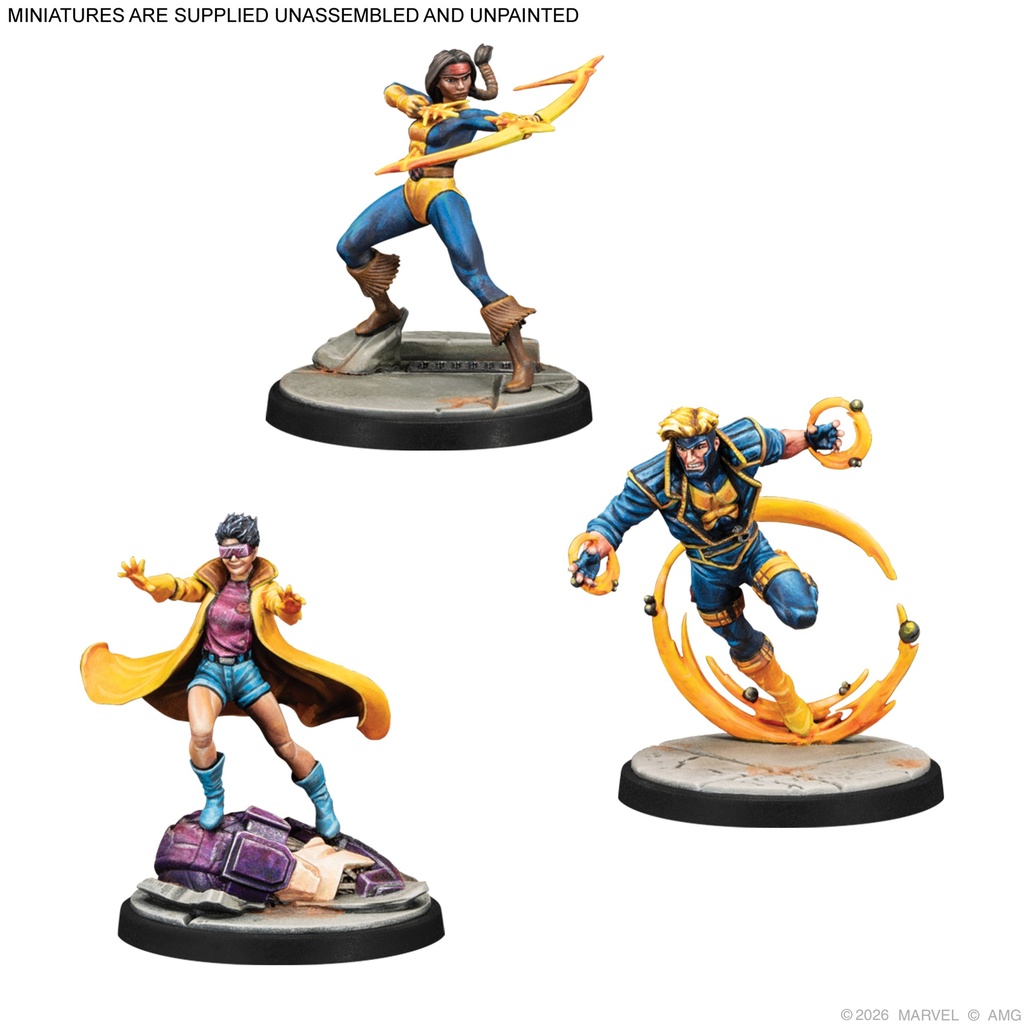 MARVEL: Crisis Protocol - Mirage, Havok, Jubilee & Multiple Man
