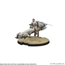 Star Wars: Legion - Galactic Republic - Jedi General on BARC Speeder
