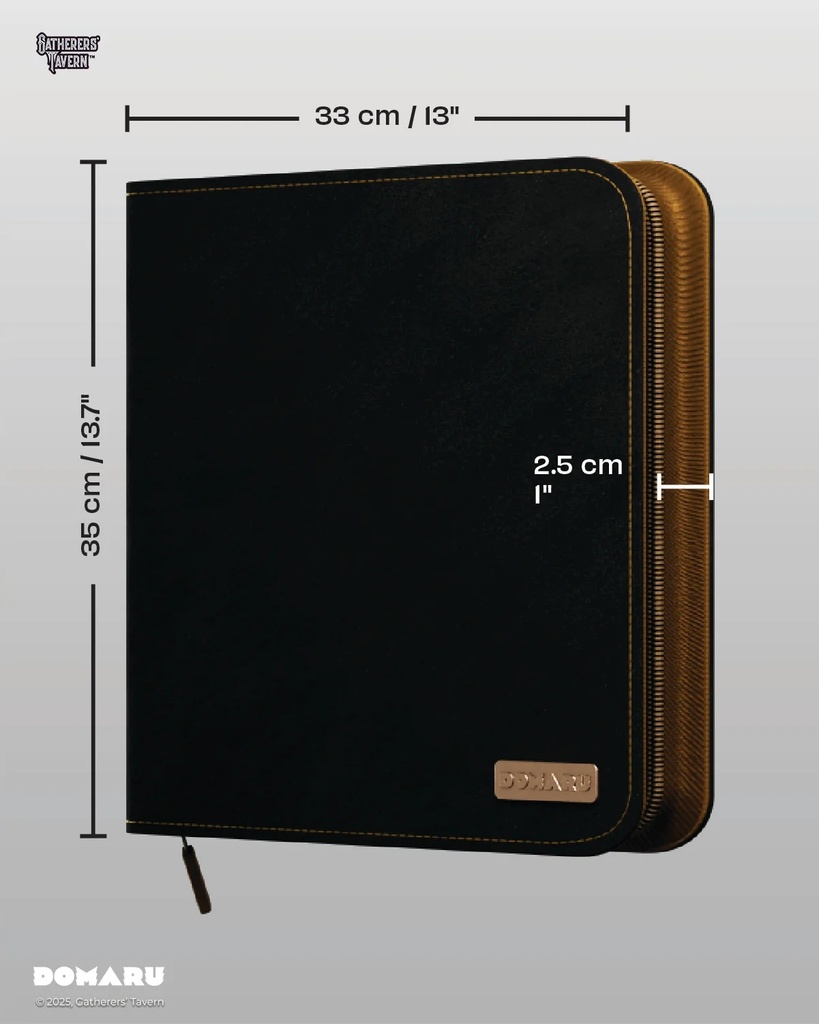 Patch Binder: 12-Pocket DOMARU Binder - Cryptids Collection - Explorer's Trail