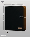 Patch Binder: 12-Pocket DOMARU Binder - Cryptids Collection - Explorer's Trail