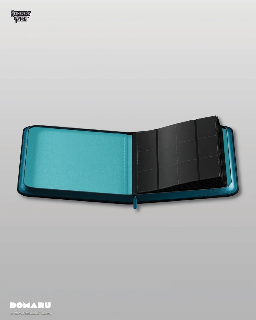 Patch Binder: 12-Pocket DOMARU Binder - Cryptids Collection - Turquoise Loch