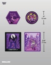 Patch Binder: 12-Pocket DOMARU Binder - Cryptids Collection - Velvet Night
