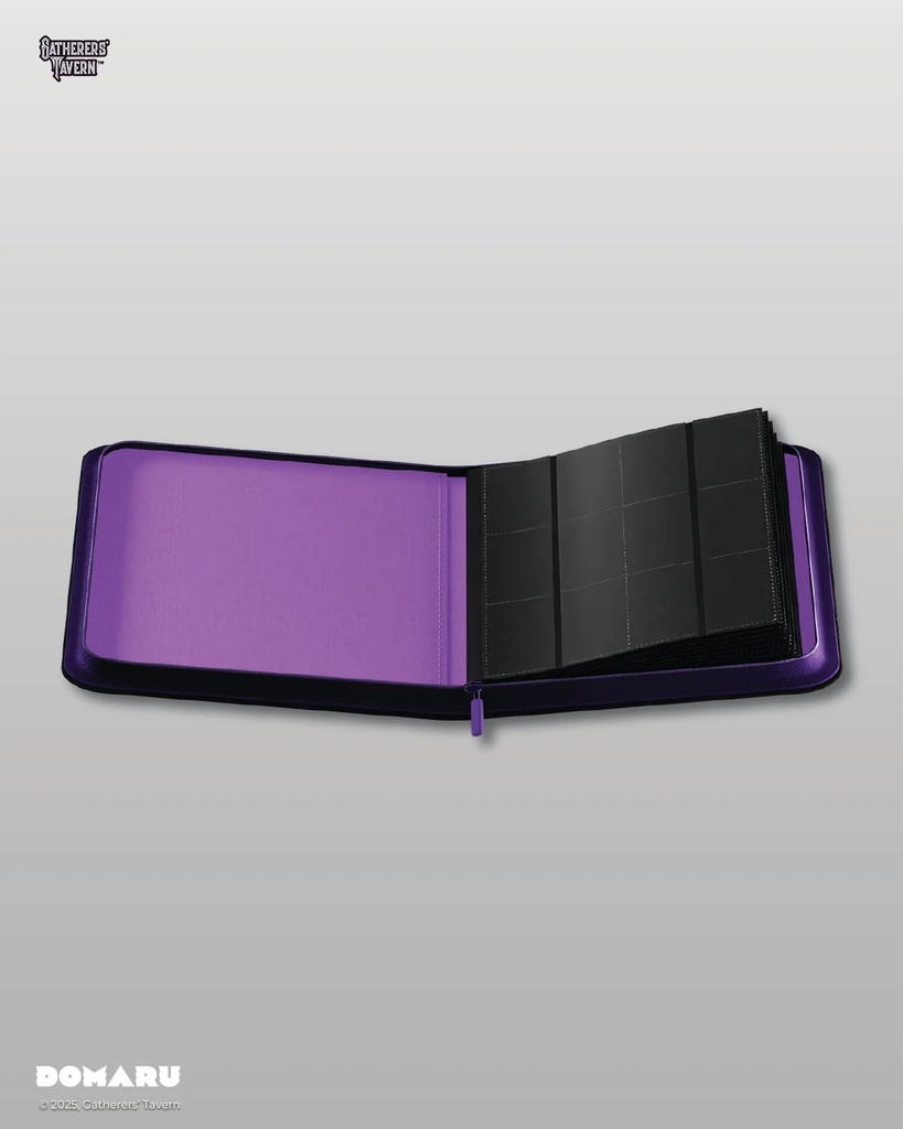 Patch Binder: 12-Pocket DOMARU Binder - Cryptids Collection - Velvet Night