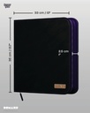 Patch Binder: 12-Pocket DOMARU Binder - Cryptids Collection - Velvet Night