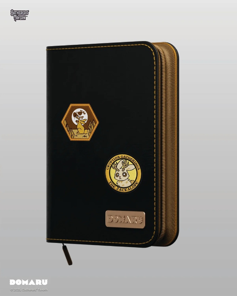 Patch Binder: 4-Pocket DOMARU Binder - Cryptids Collection - Explorer's Trail