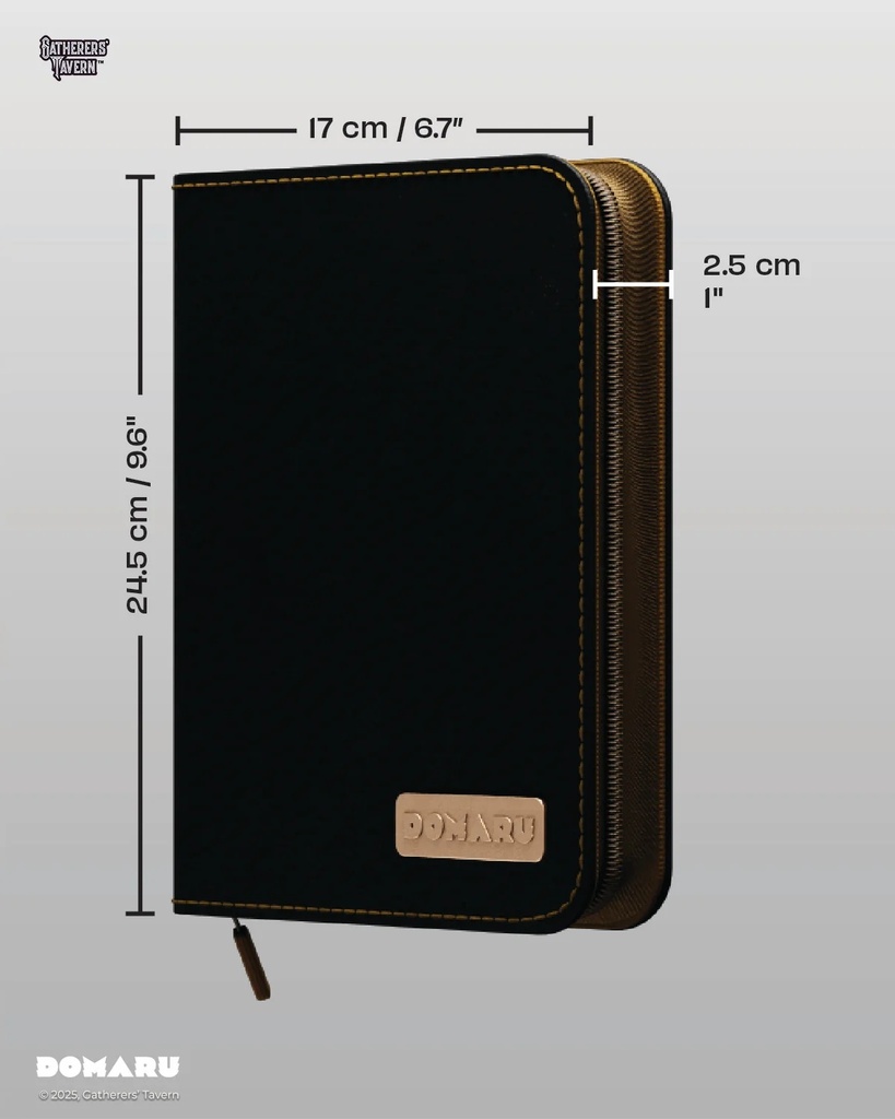 Patch Binder: 4-Pocket DOMARU Binder - Cryptids Collection - Explorer's Trail