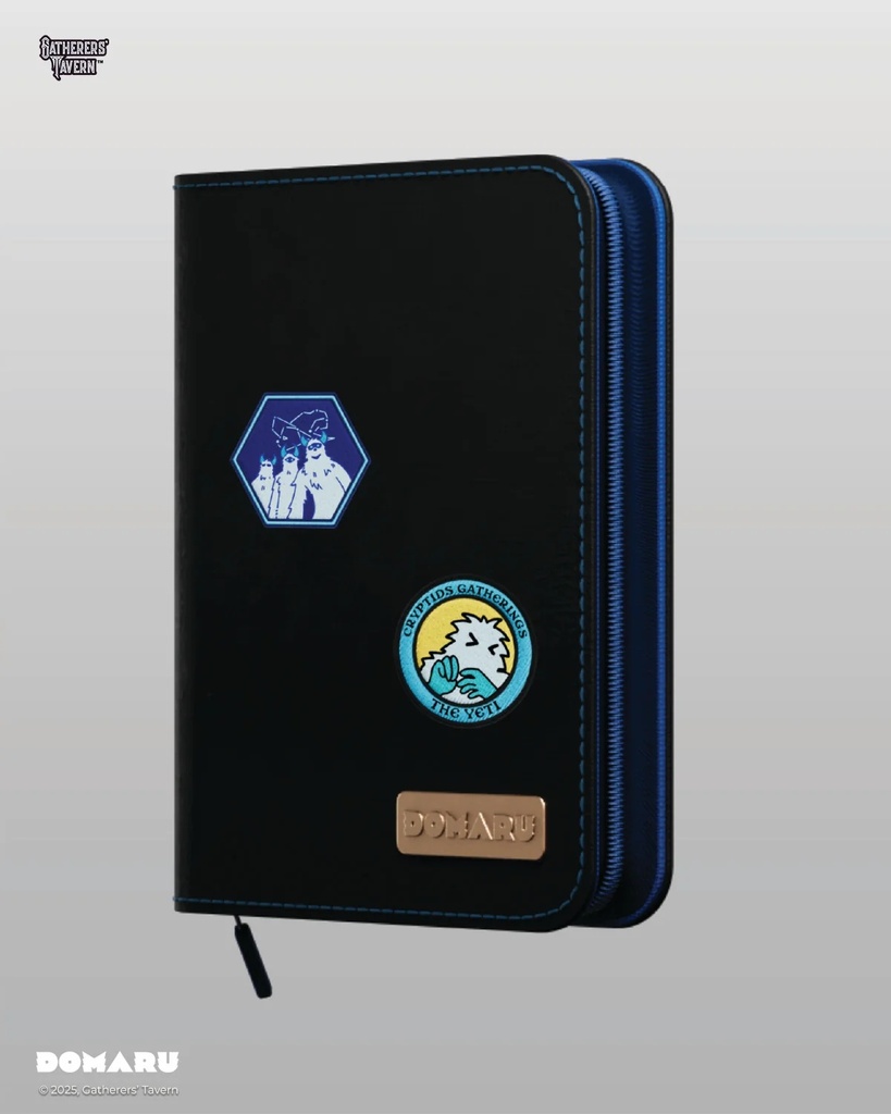 Patch Binder: 4-Pocket DOMARU Binder - Cryptids Collection - Mountain Mist