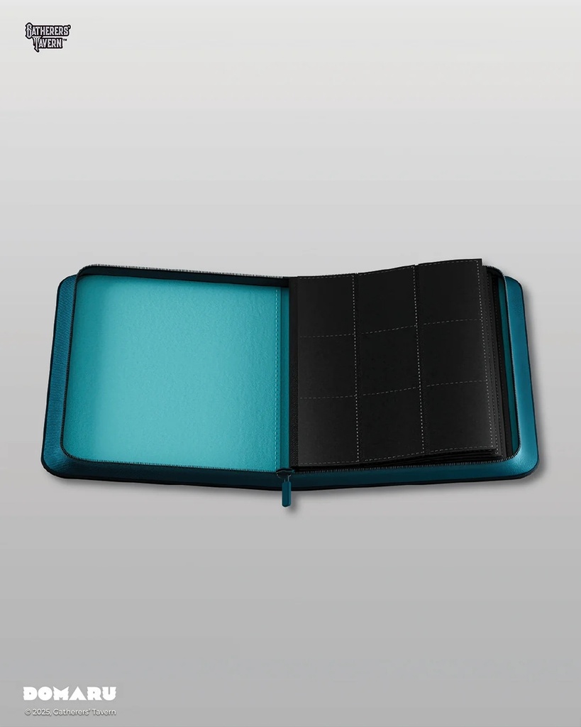 Patch Binder: 9-Pocket DOMARU Binder - Cryptids Collection - Turquoise Loch