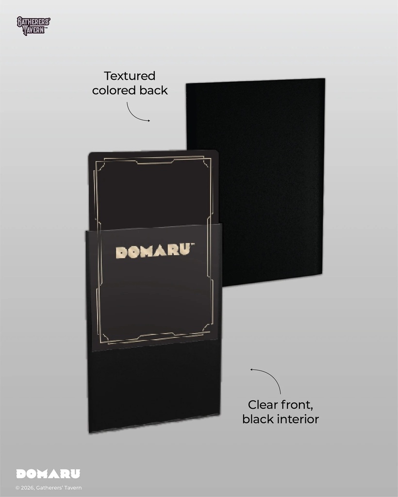 Sleeves: DOMARU Regular Fit - Gothic Black