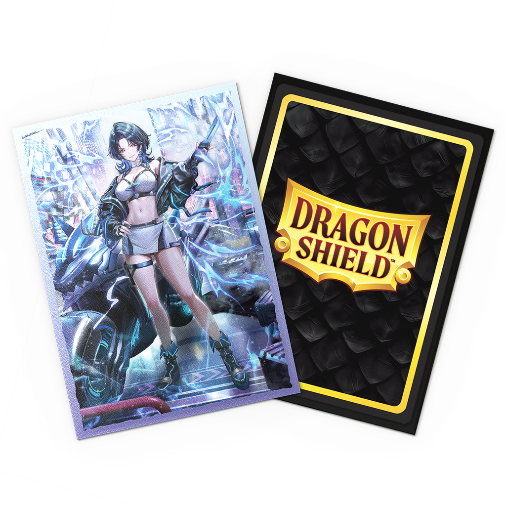Sleeves: Dragon Shield - Standard Size - Dual Matte Art (x100) - Grand Archive TCG - Piccarda, Night Rider