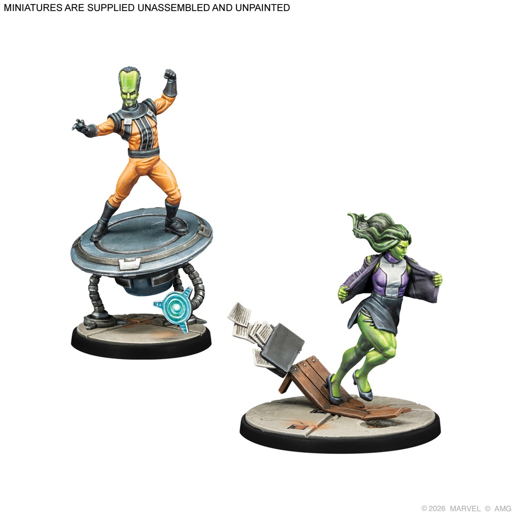 MARVEL: Crisis Protocol - Leader, Red Hulk & Sensational She-Hulk