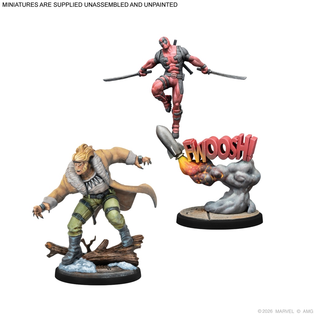 MARVEL: Crisis Protocol - Weapon X Affiliation Pack